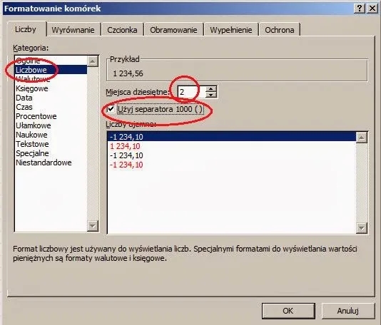 Jak zamienić kropki na przecinki w Excelu i uniknąć błędów