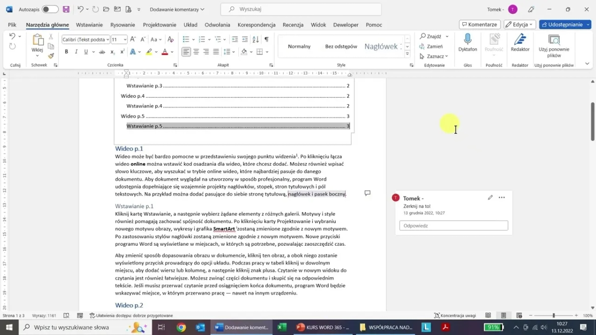 Jak dodać komentarz w Wordzie - proste kroki, które musisz znać