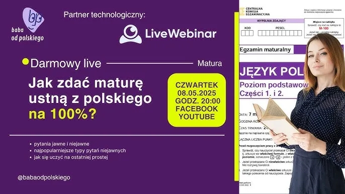 Co trzeba umieć na maturę z polskiego, aby zdać bez stresu?