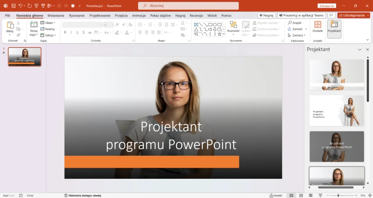 Jak włączyć projektowanie w PowerPoint i poprawić swoje prezentacje