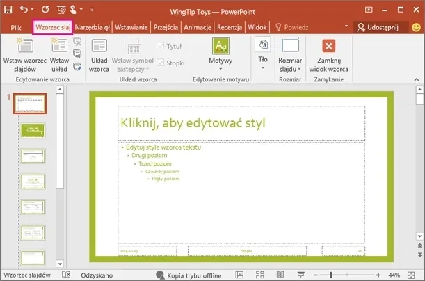 Jak zmienić wzorzec slajdu w PowerPoint i poprawić swoje prezentacje